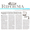 Articolo Quotidiano Riforma Articolo Quotidiano Riforma